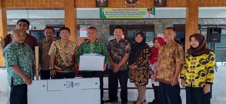 Dinas Kearsipan dan Perpustakaan Kabupaten Bojonegoro Mengadakan Pelatihan Tata Kelola Arsip Di Desa Prayungan